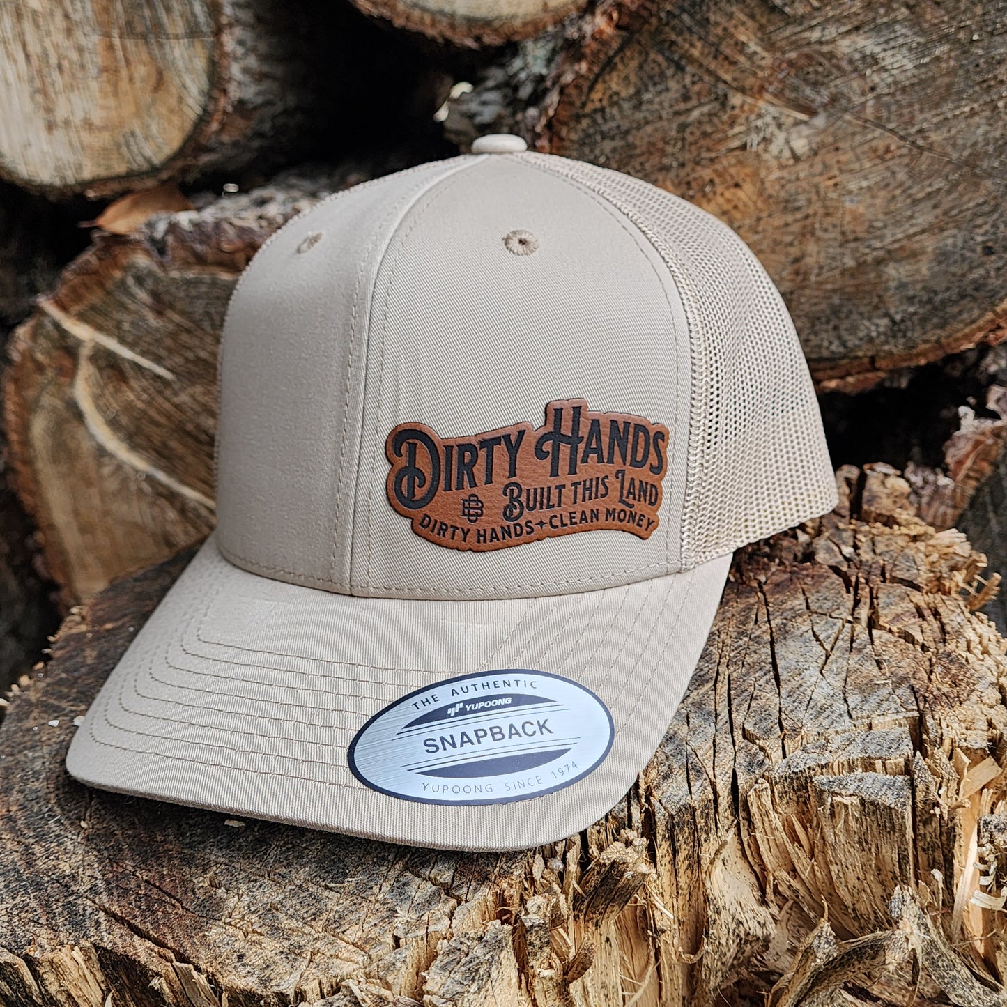 Dirty Hands Built this Land | Dirty Hands Clean Money | Trucker Hat