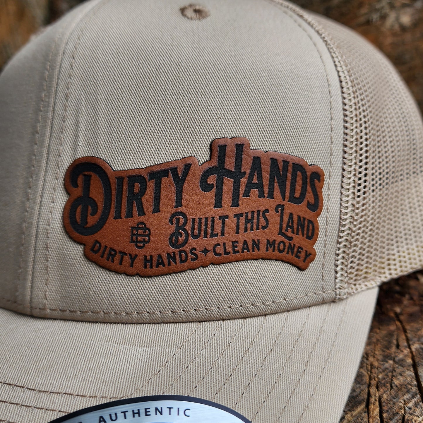 Dirty Hands Built this Land | Dirty Hands Clean Money | Trucker Hat