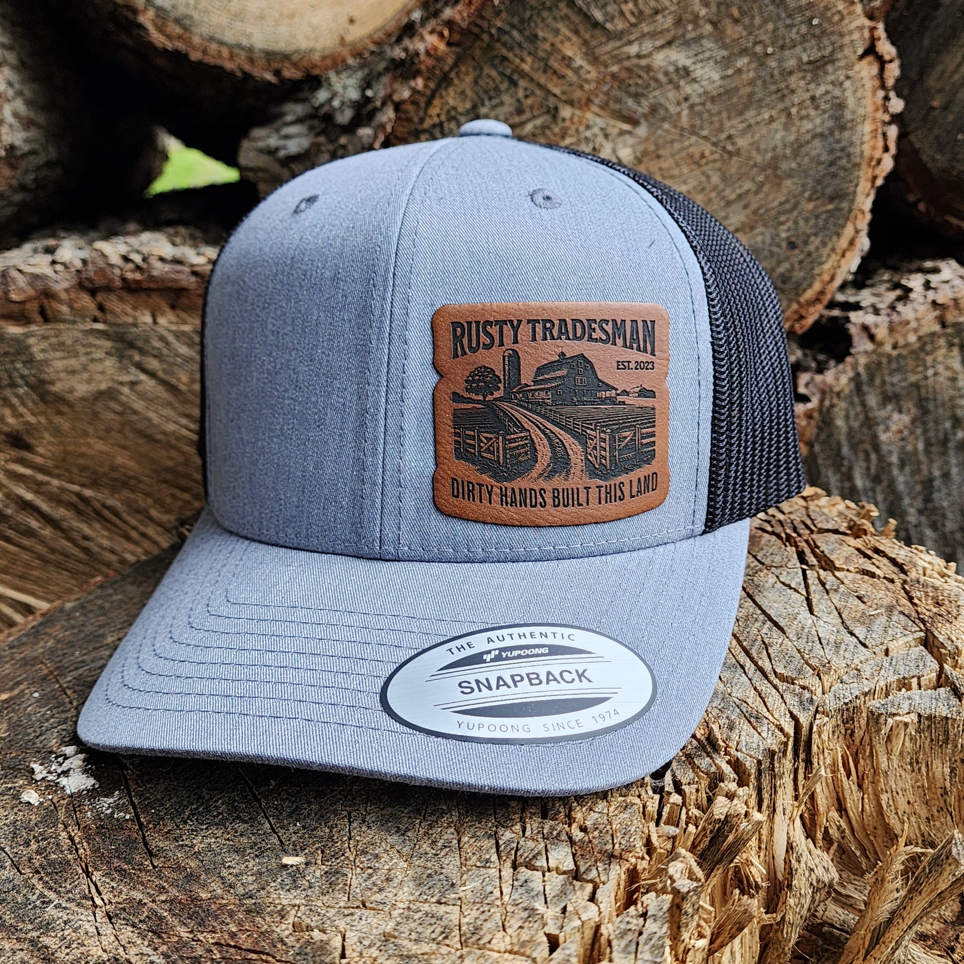 Farming Dirty Hands Built this Land Trucker Hat