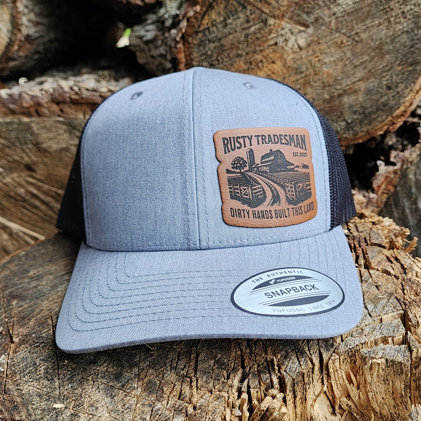 Farming Dirty Hands Built this Land Trucker Hat