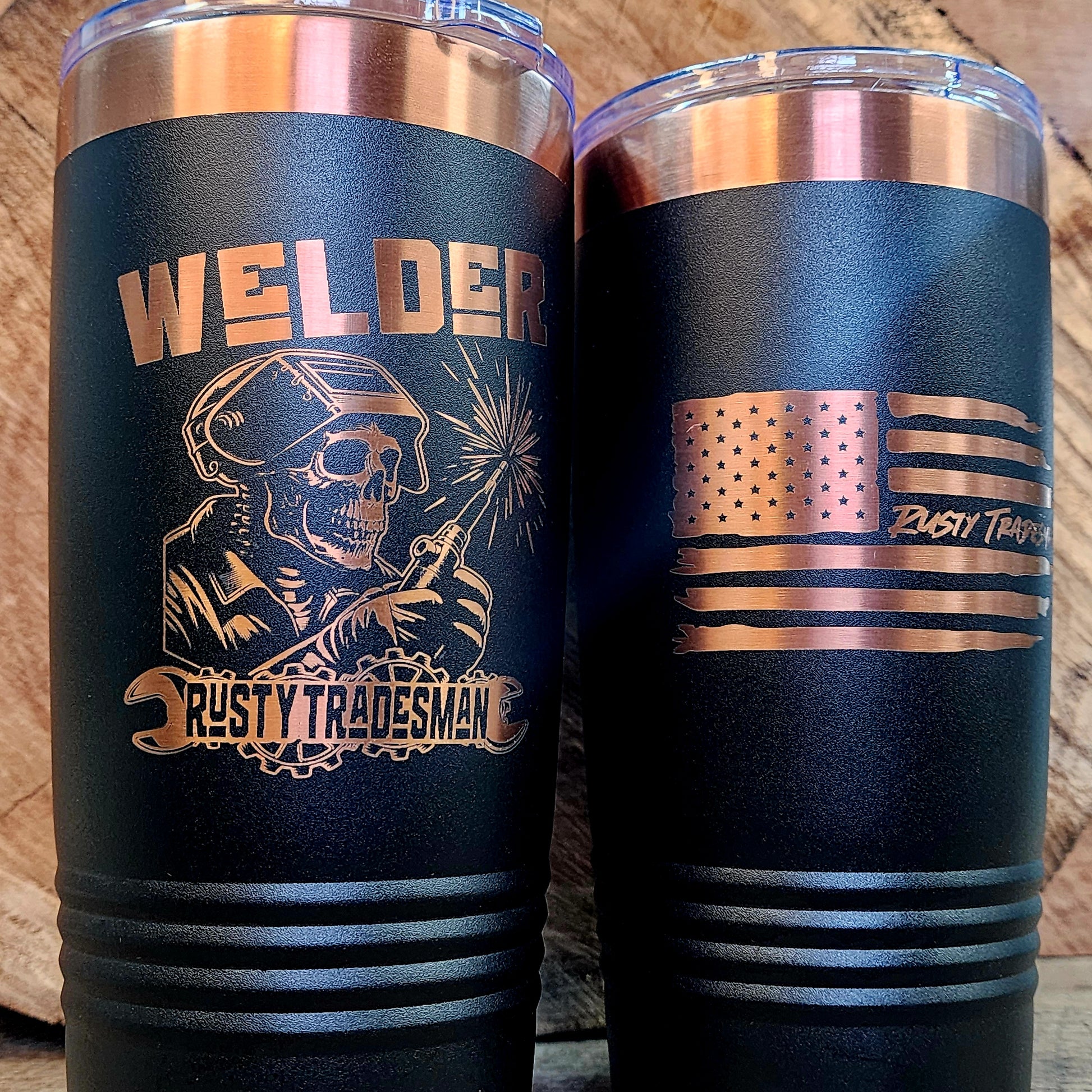 Welder Tumbler | Rusty Tradesman