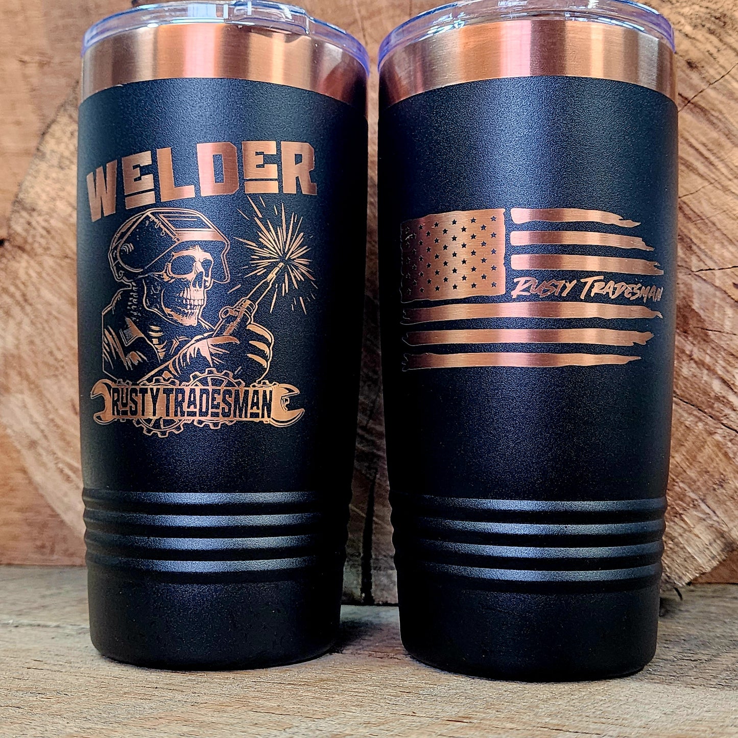 Welder Tumbler | Rusty Tradesman
