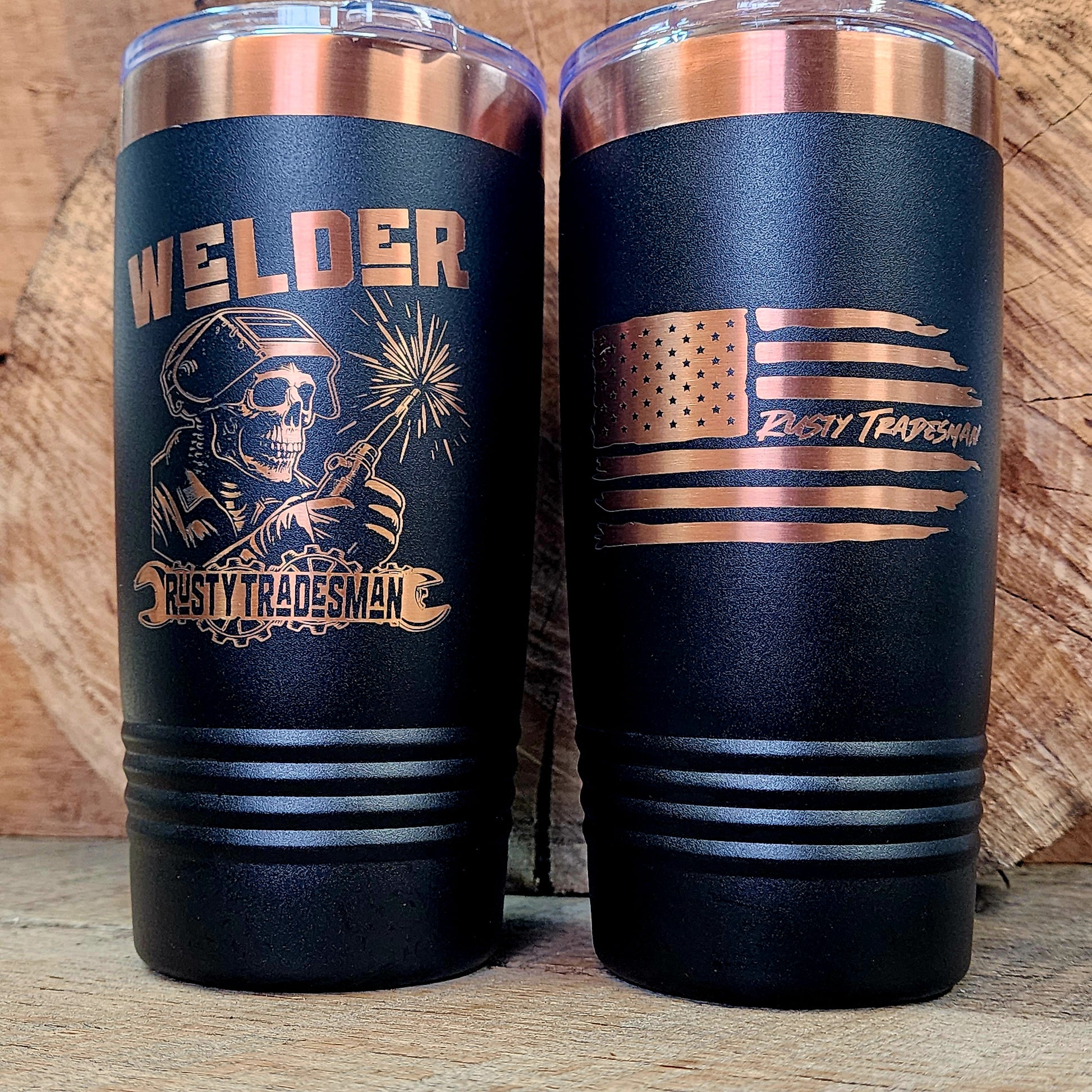 Welder Tumbler | Rusty Tradesman