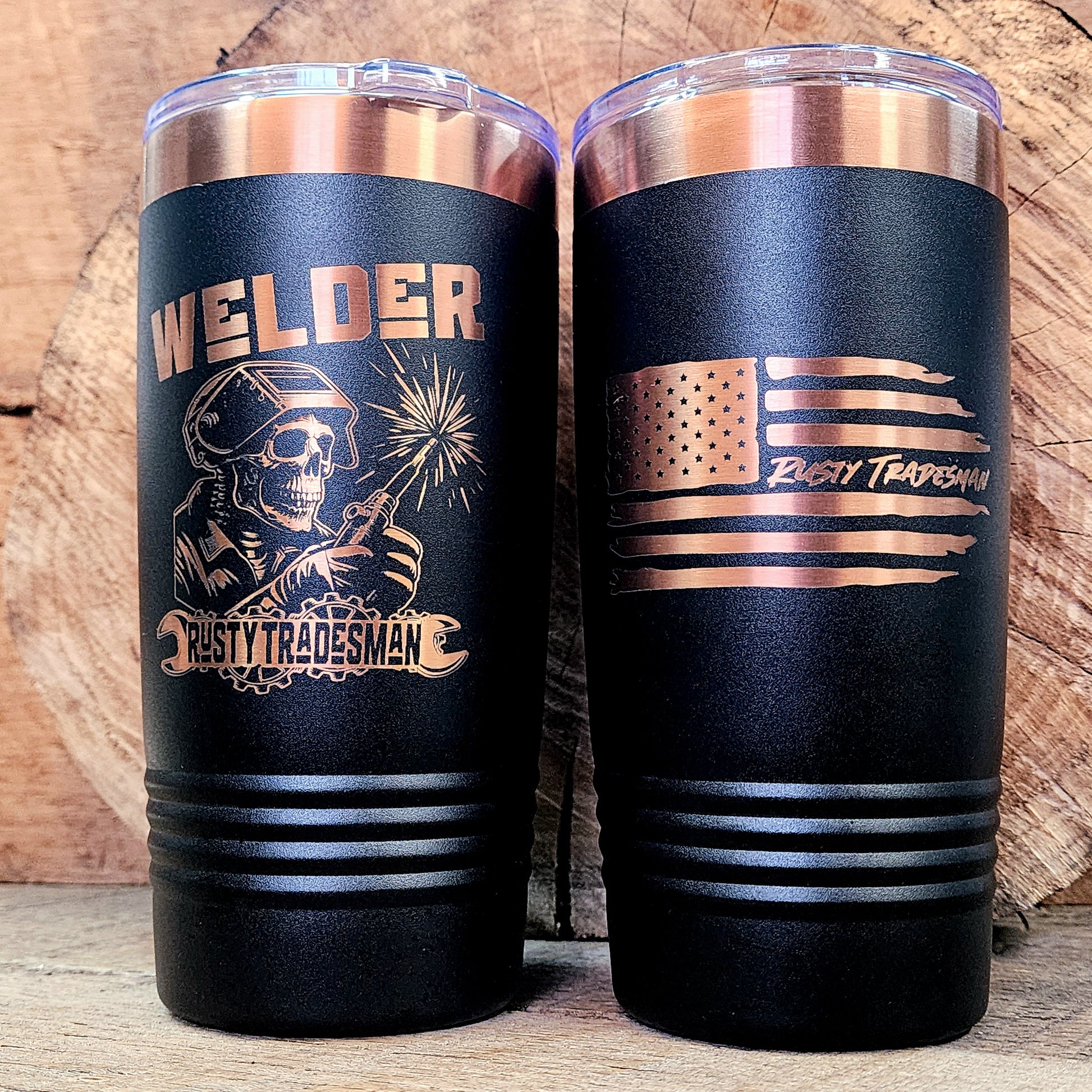 Welder Tumbler | Rusty Tradesman