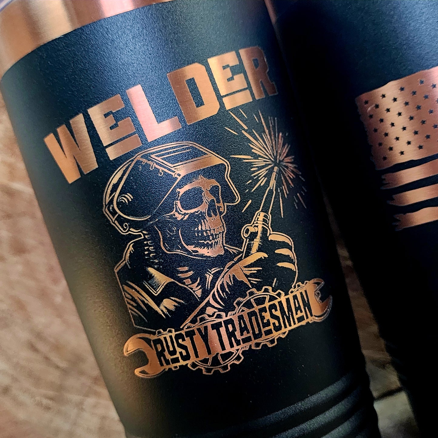 Welder Tumbler | Rusty Tradesman