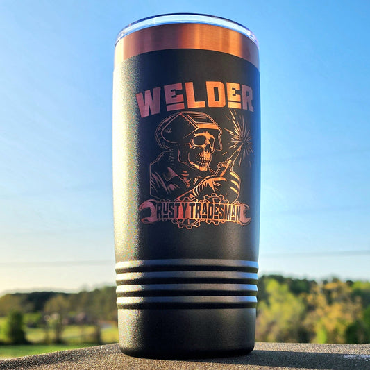 Welder Tumbler | Rusty Tradesman