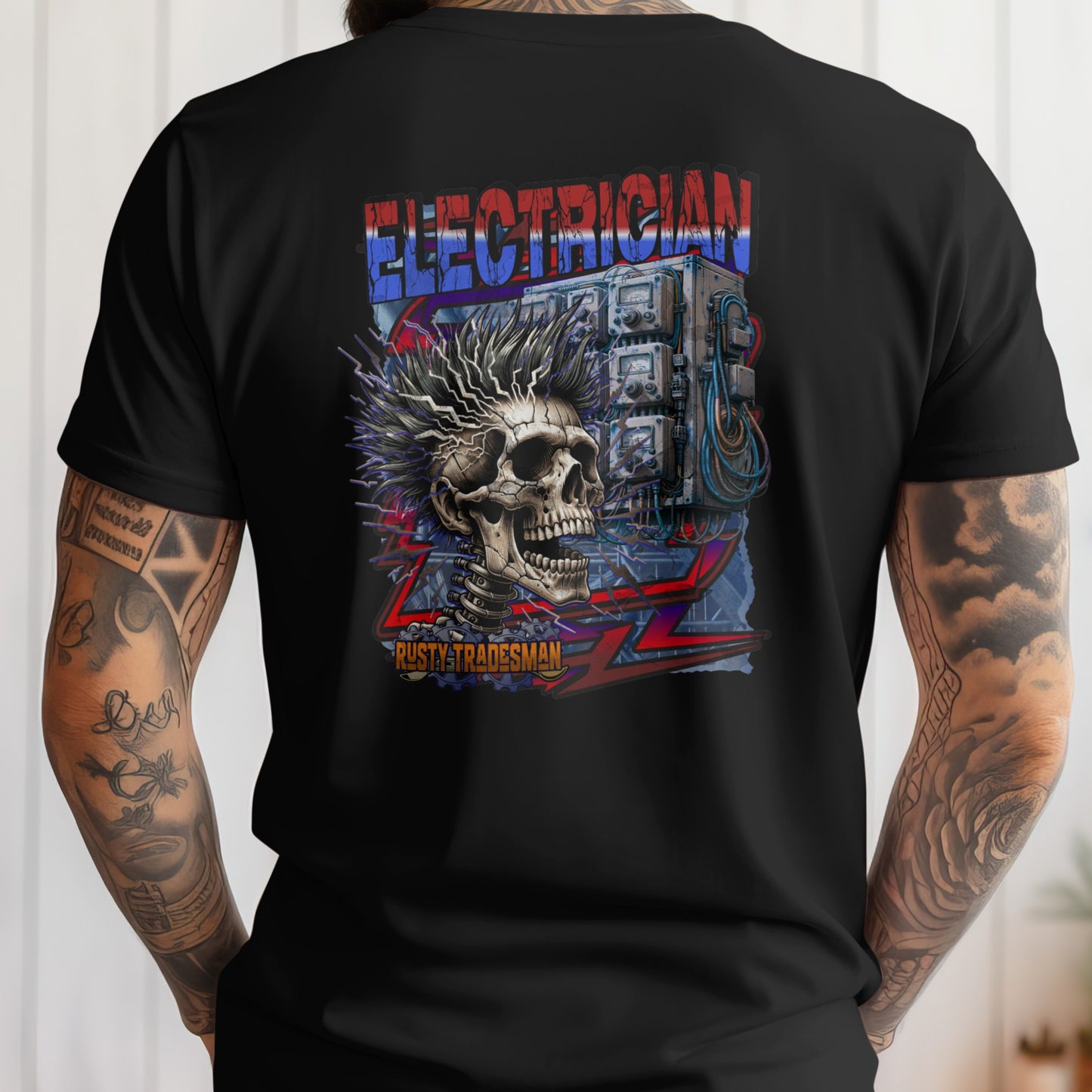 Electrician T-shirt | Rusty Tradesman