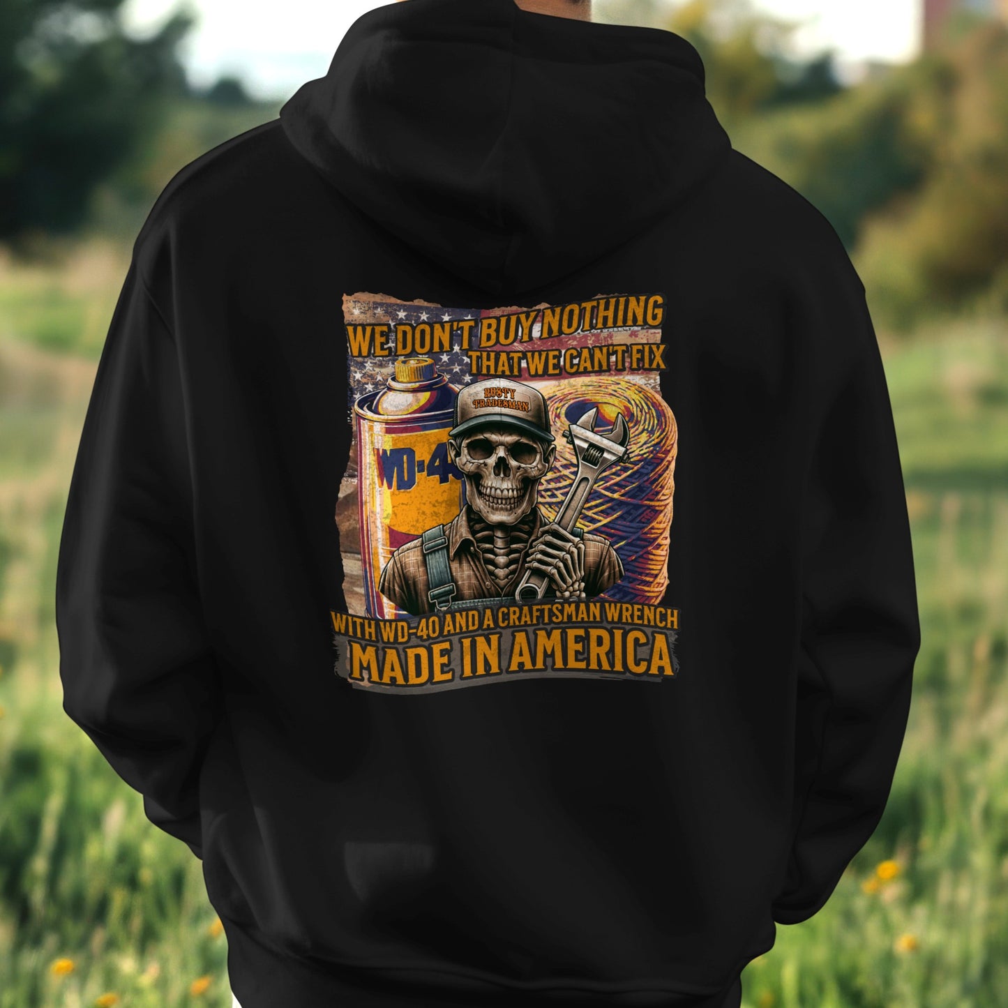 Made in America | Hoodie Rusty Tradesman