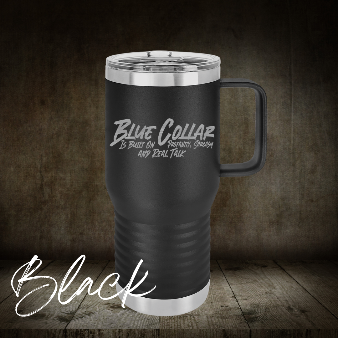 Blue Collar Tumbler | Rusty Tradesman