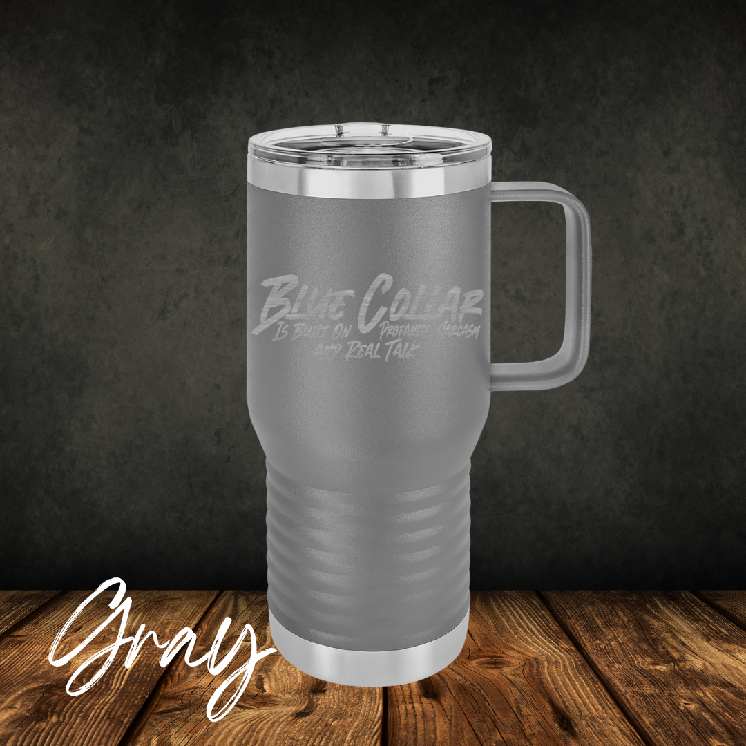 Blue Collar Tumbler | Rusty Tradesman