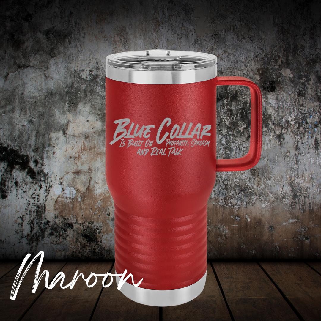 Blue Collar Tumbler | Rusty Tradesman
