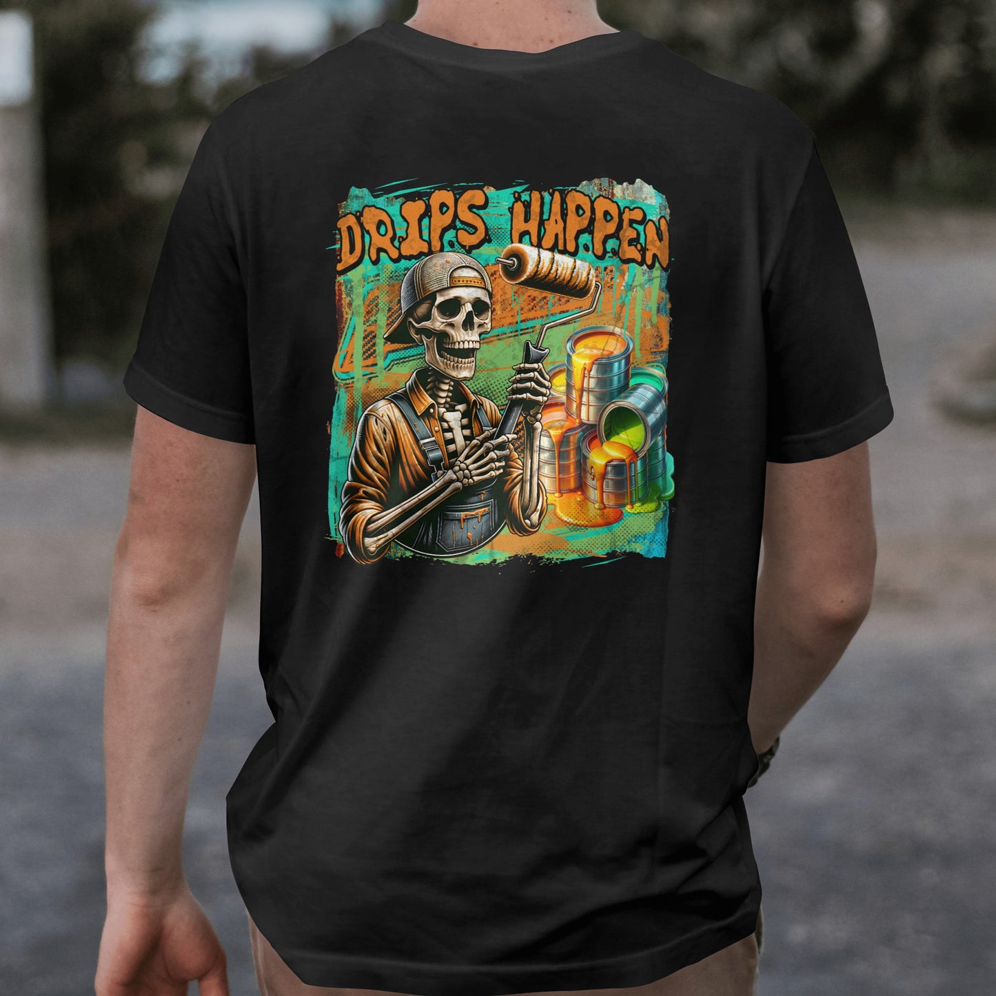 Drips Happen | Painter Shirt | Rusty Tradesman