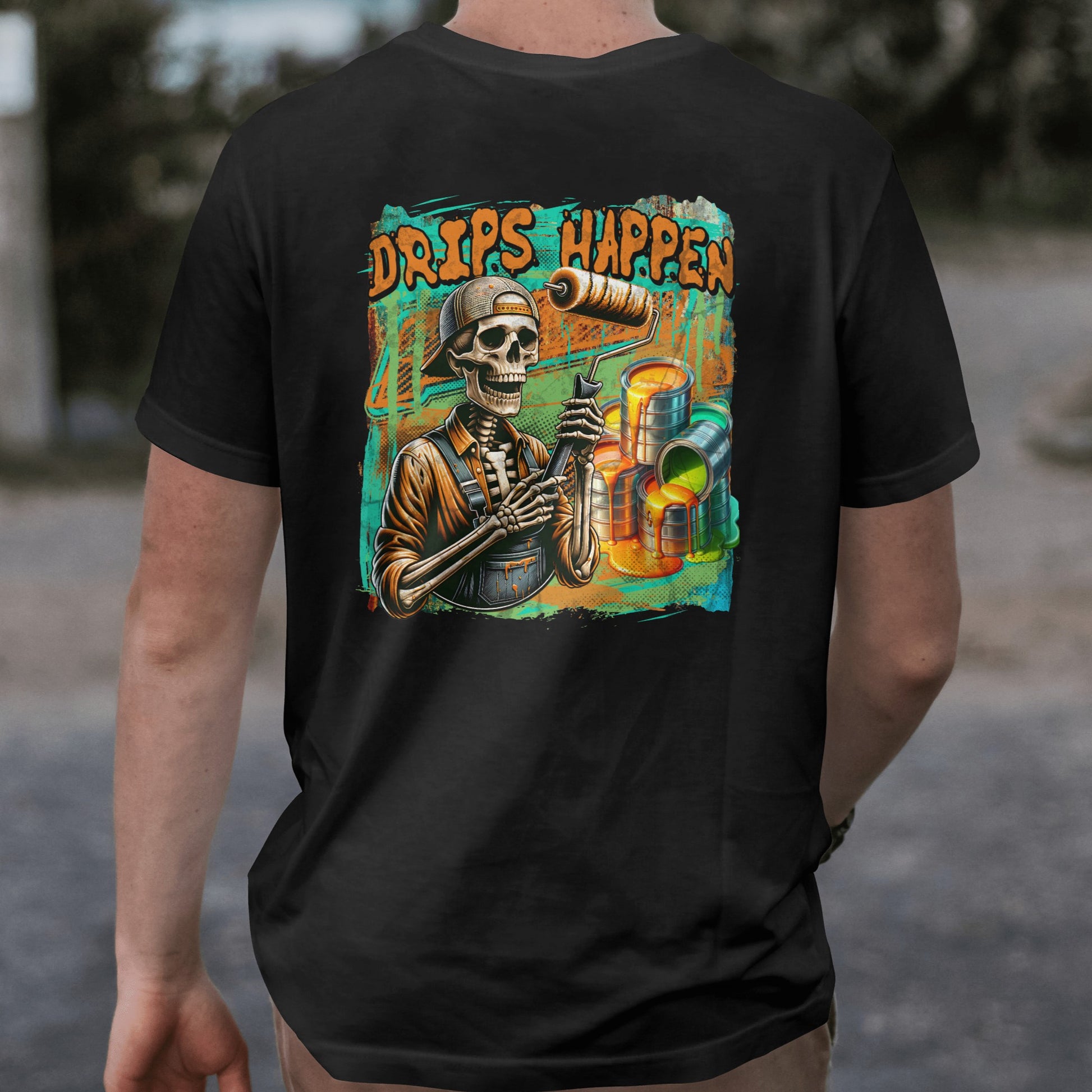 Drips Happen | Painter Shirt | Rusty Tradesman