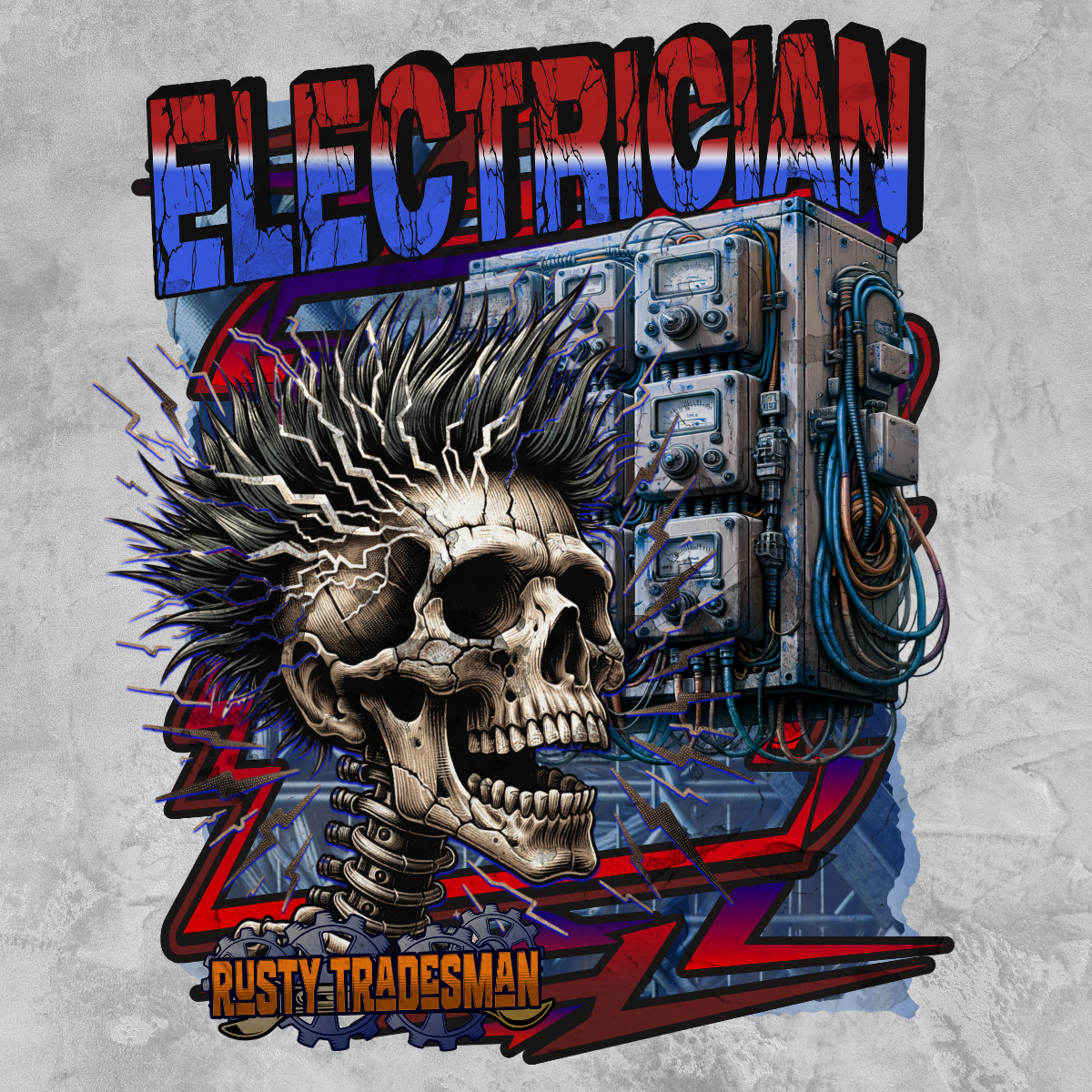 Electrician T-shirt | Rusty Tradesman