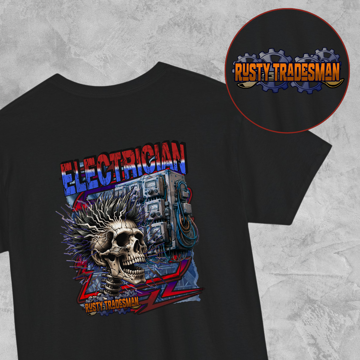 Electrician T-shirt | Rusty Tradesman