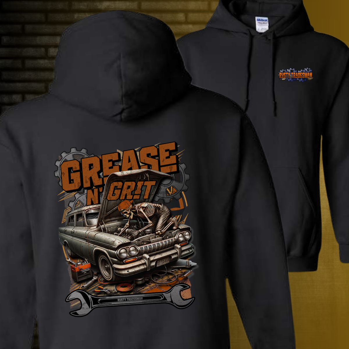Grease N' Grit | Mechanic Hoodie