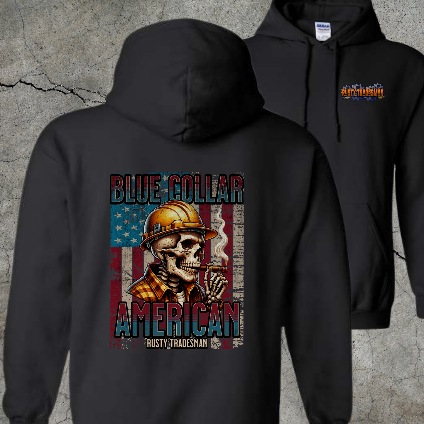 Blue Collar American | Hoodie