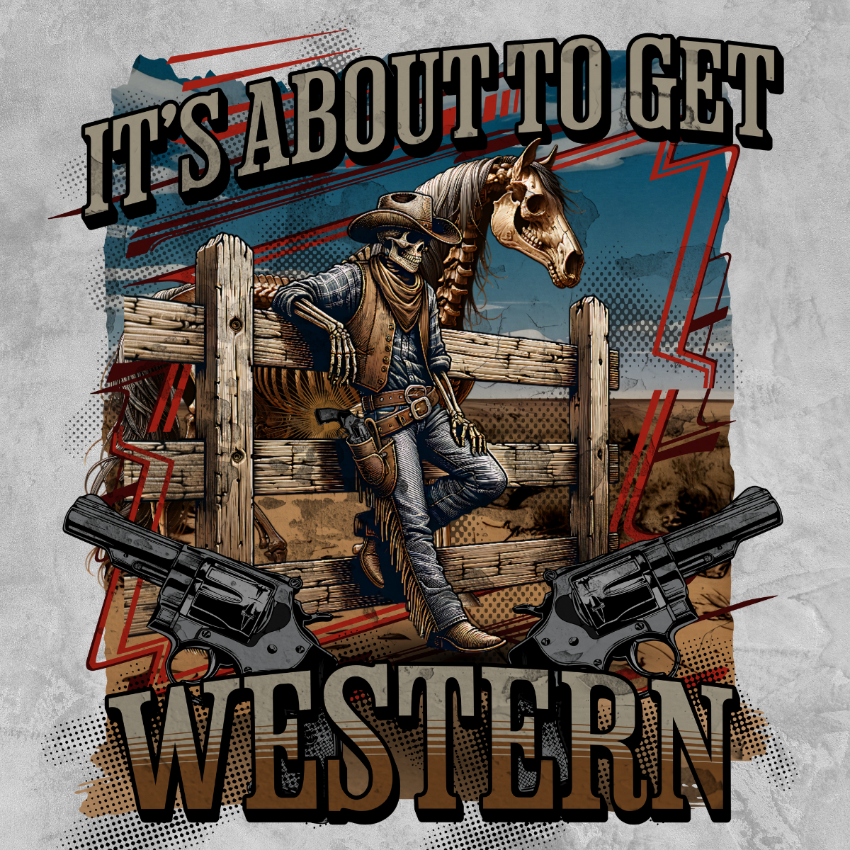 Western T-shirt Design | Rusty Tradesman