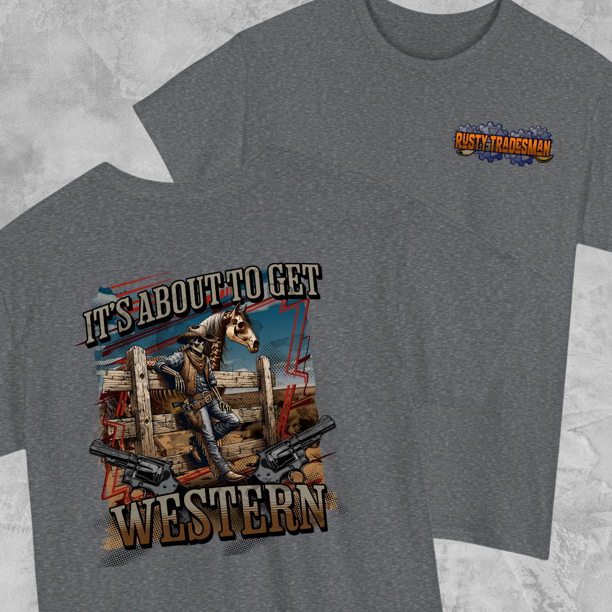 Western Style T-shirt | Rusty Tradesman