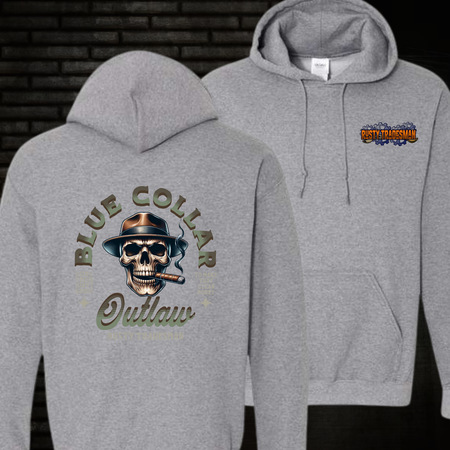 Blue Collar Outlaw Apparel | Rusty Tradesman