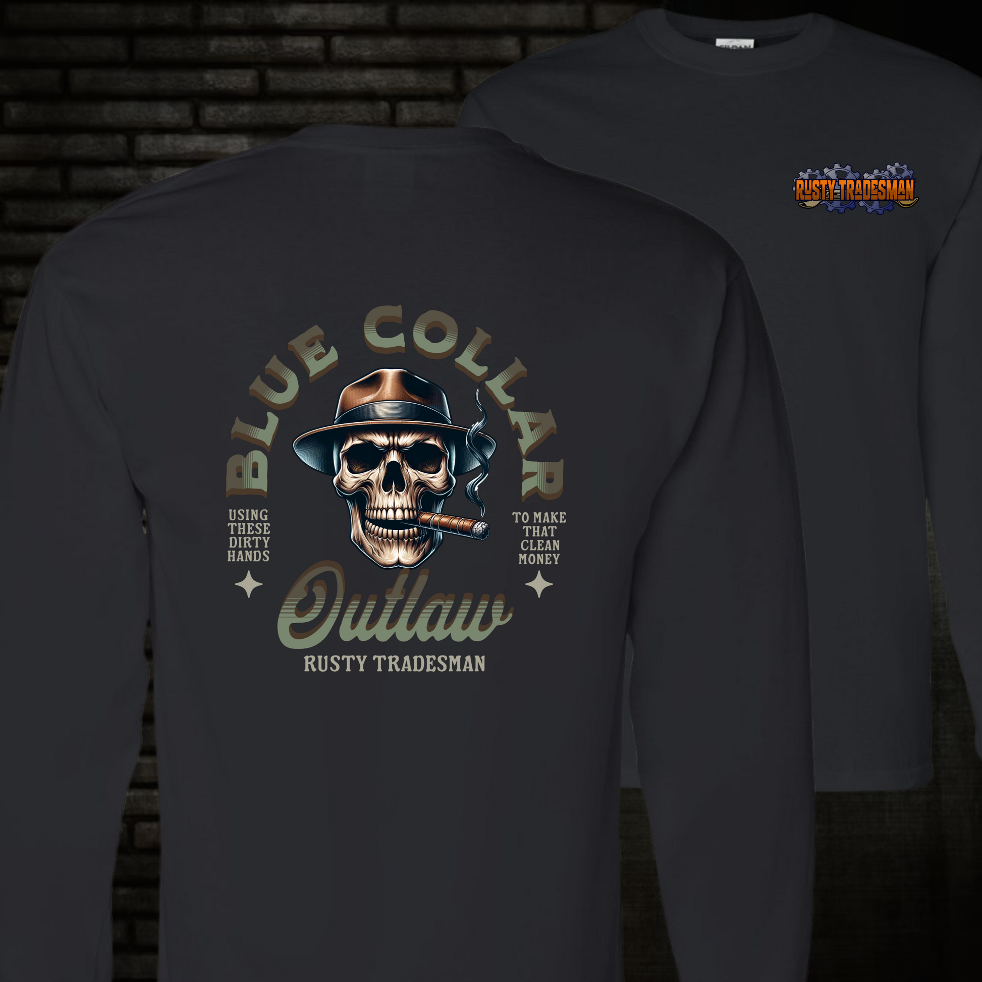 Blue Collar Outlaw Apparel | Rusty Tradesman