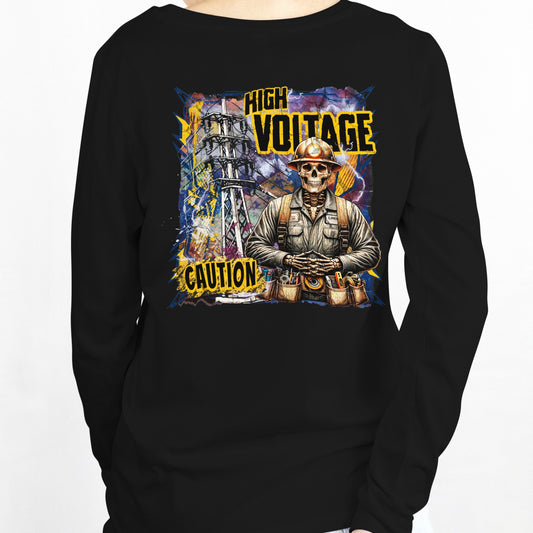 High Voltage | Lineman Long Sleeve | Rusty Tradesman