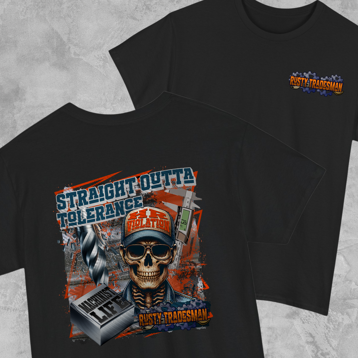 Machinist T-shirt | Rusty Tradesman