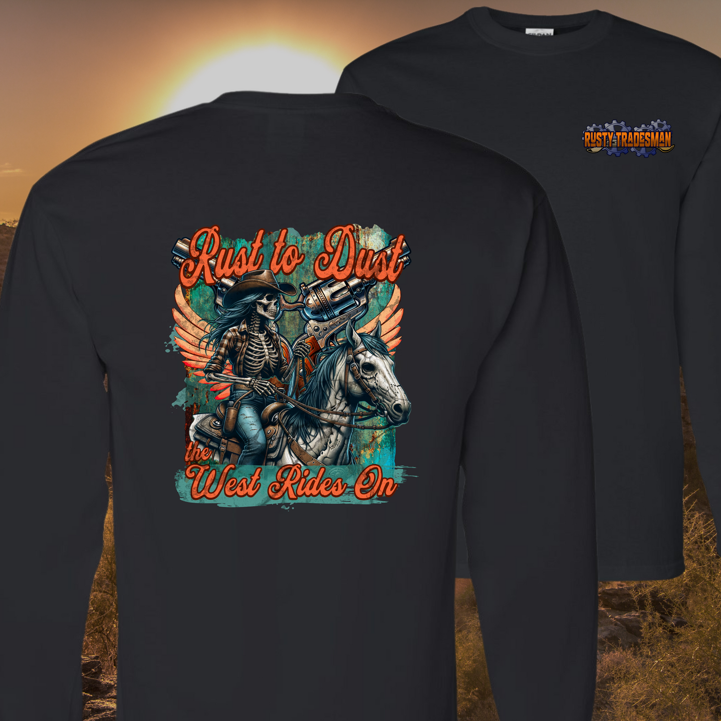 Rust to Dust Long Sleeve Western Shirt | Rusty Tradesman
