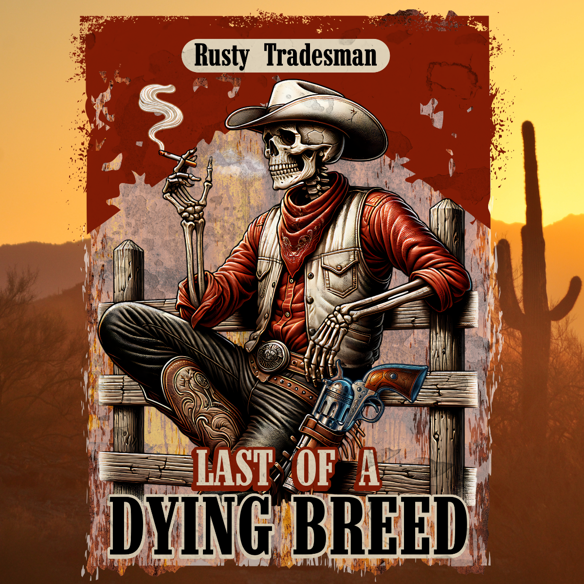 Last of a dying Breed T-shirt | Marlboro Man | Rusty Tradesman