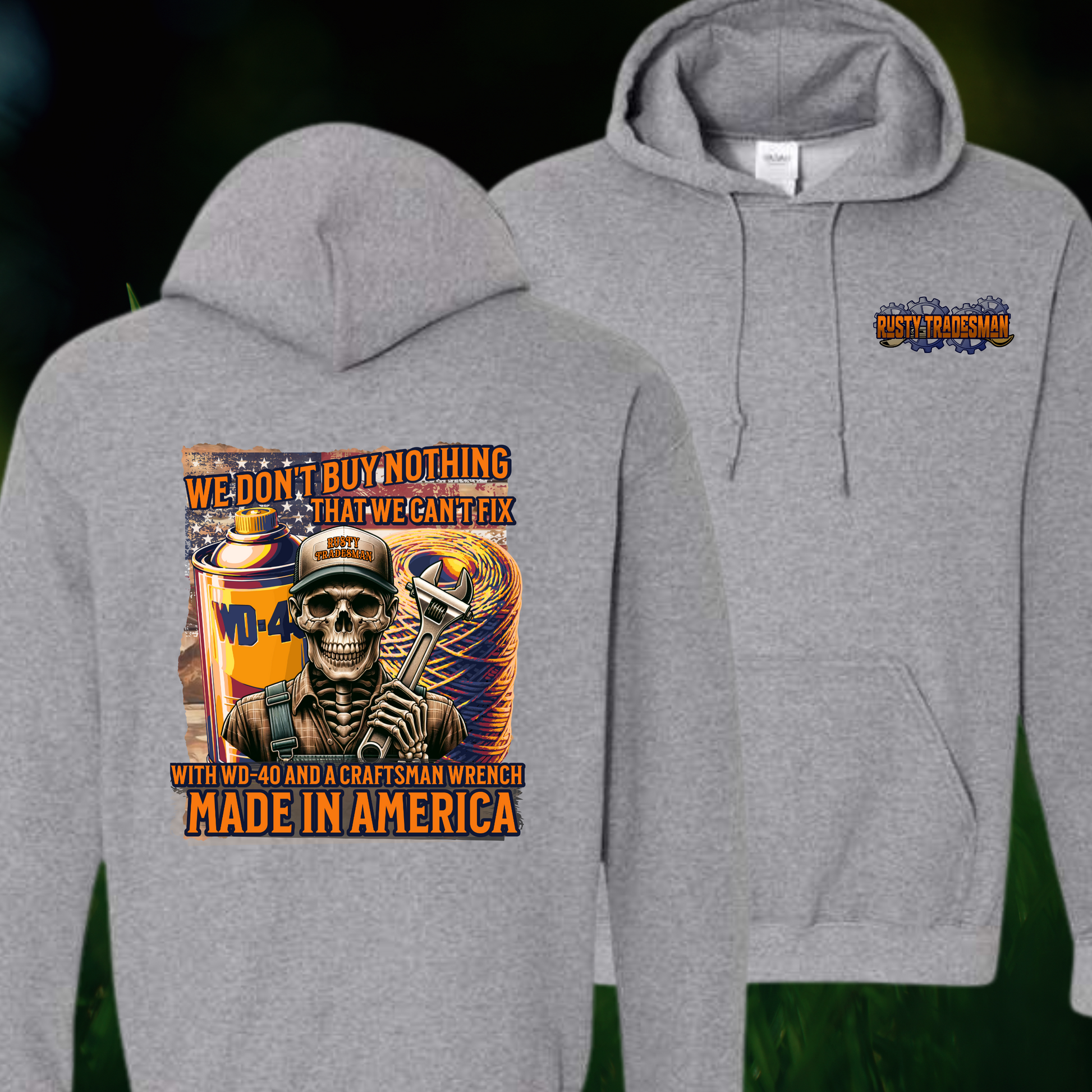 Made in America Hoodie | Rusty Tradesman