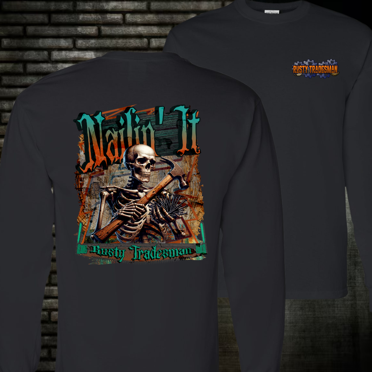 Nailin' It | Carpenter Long Sleeve Shirt