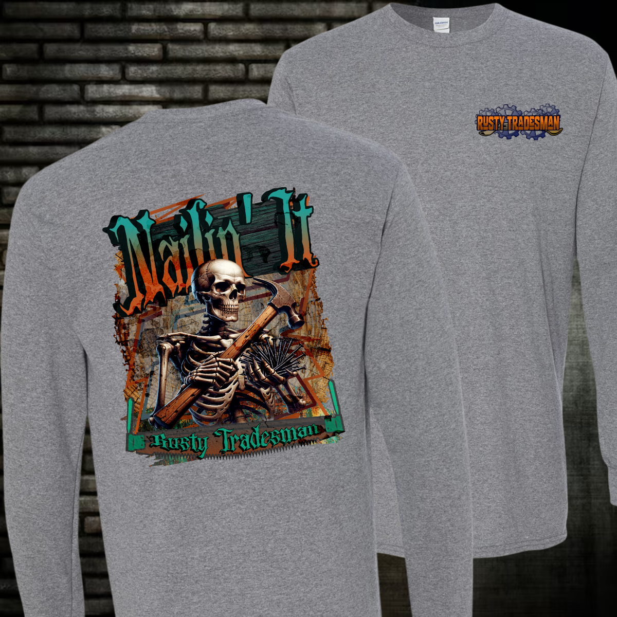 Nailin' It | Carpenter Long Sleeve Shirt