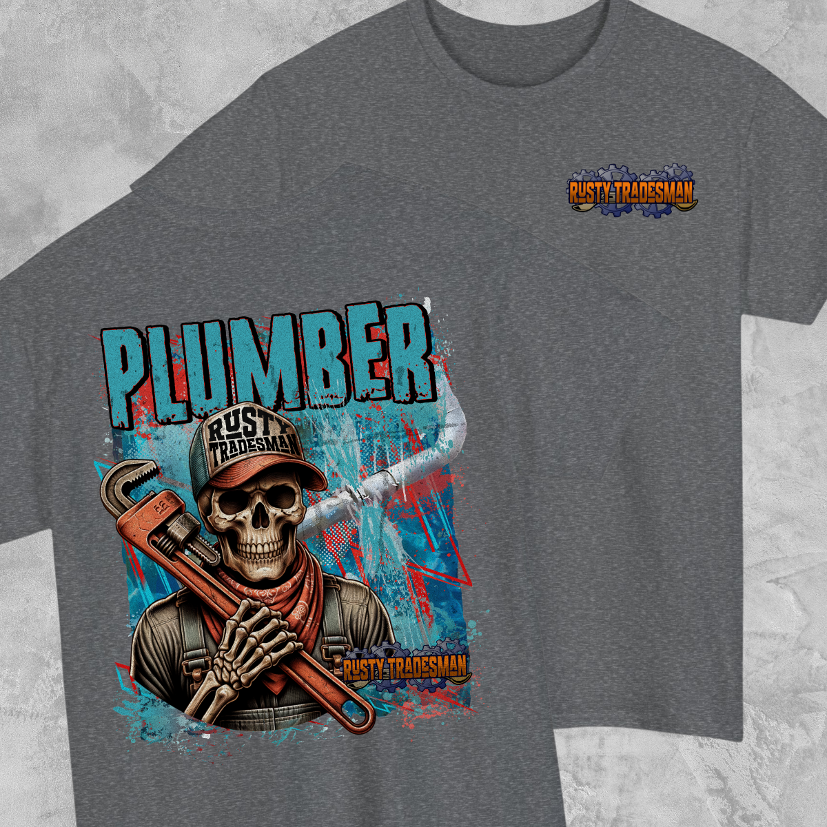 Plumber T-shirt | Rusty Tradesman