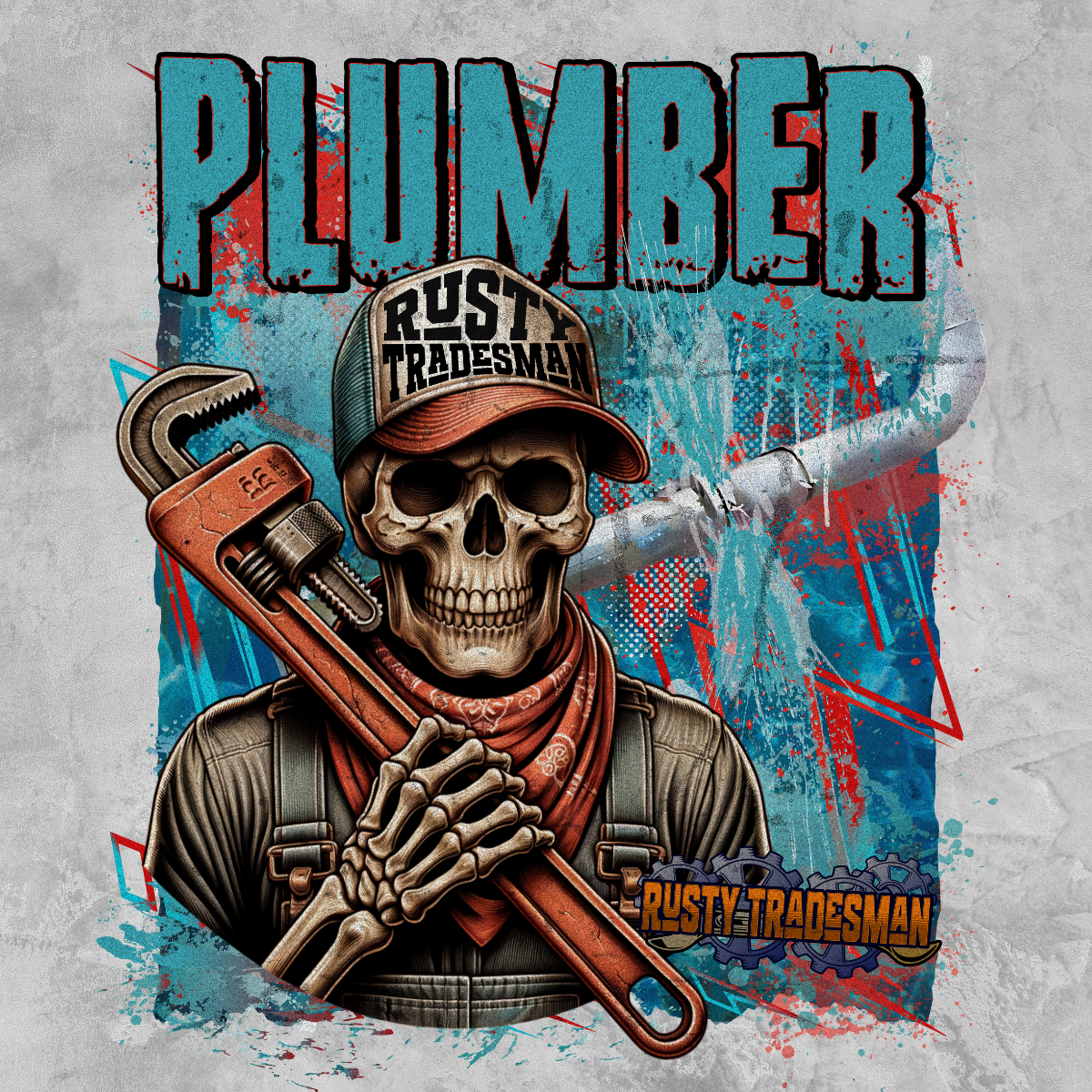 Plumber T-shirt | Rusty Tradesman