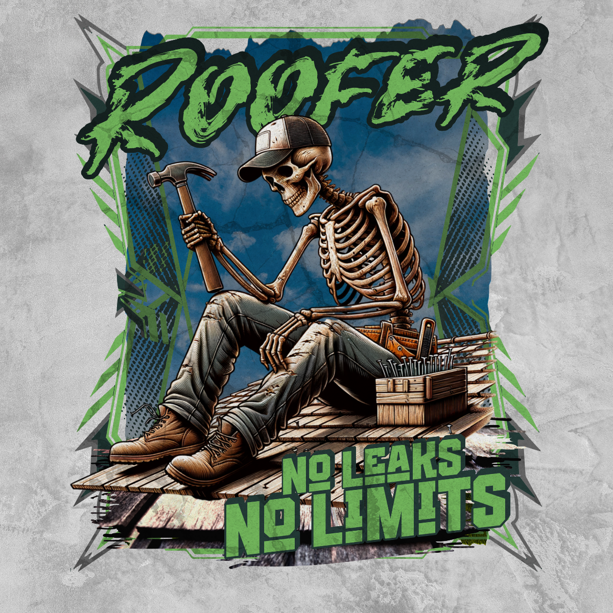 Roofer T-shirt | Rusty Tradesman | Blue Collar Apparel