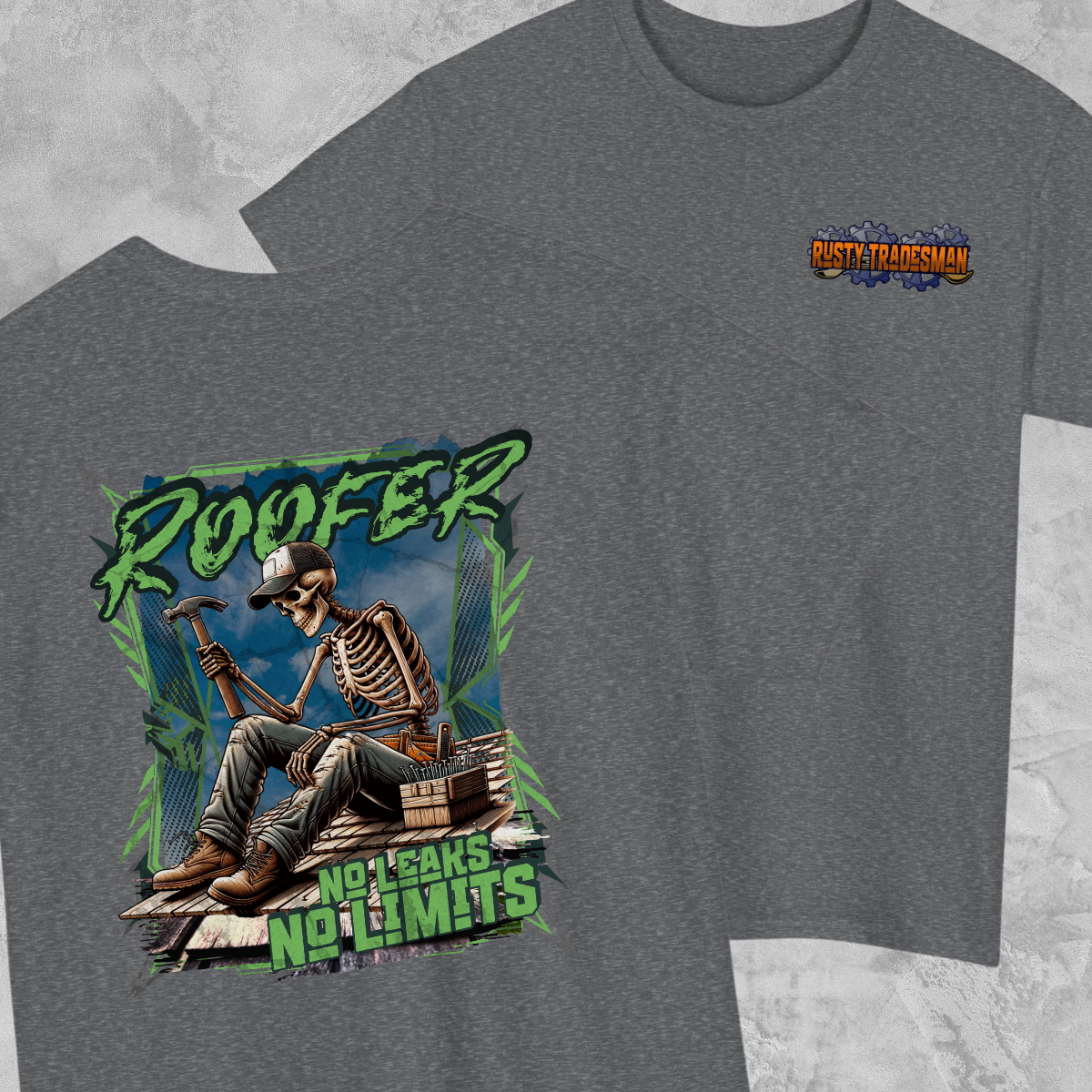 Roofer T-shirt | Rusty Tradesman