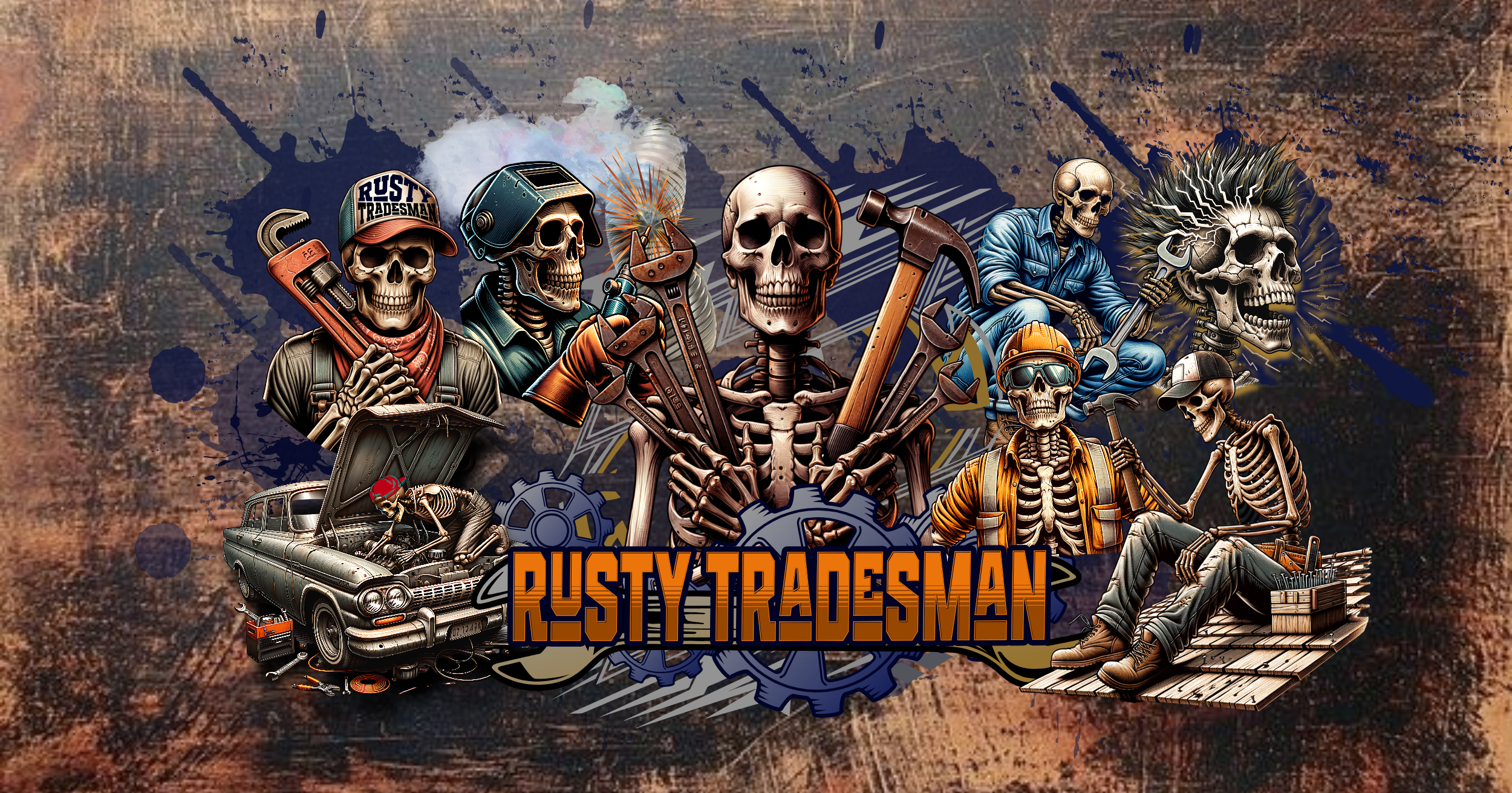 Rusty Tradesman Apparel | Blue-Collar Workwear for Welders, Truckers &