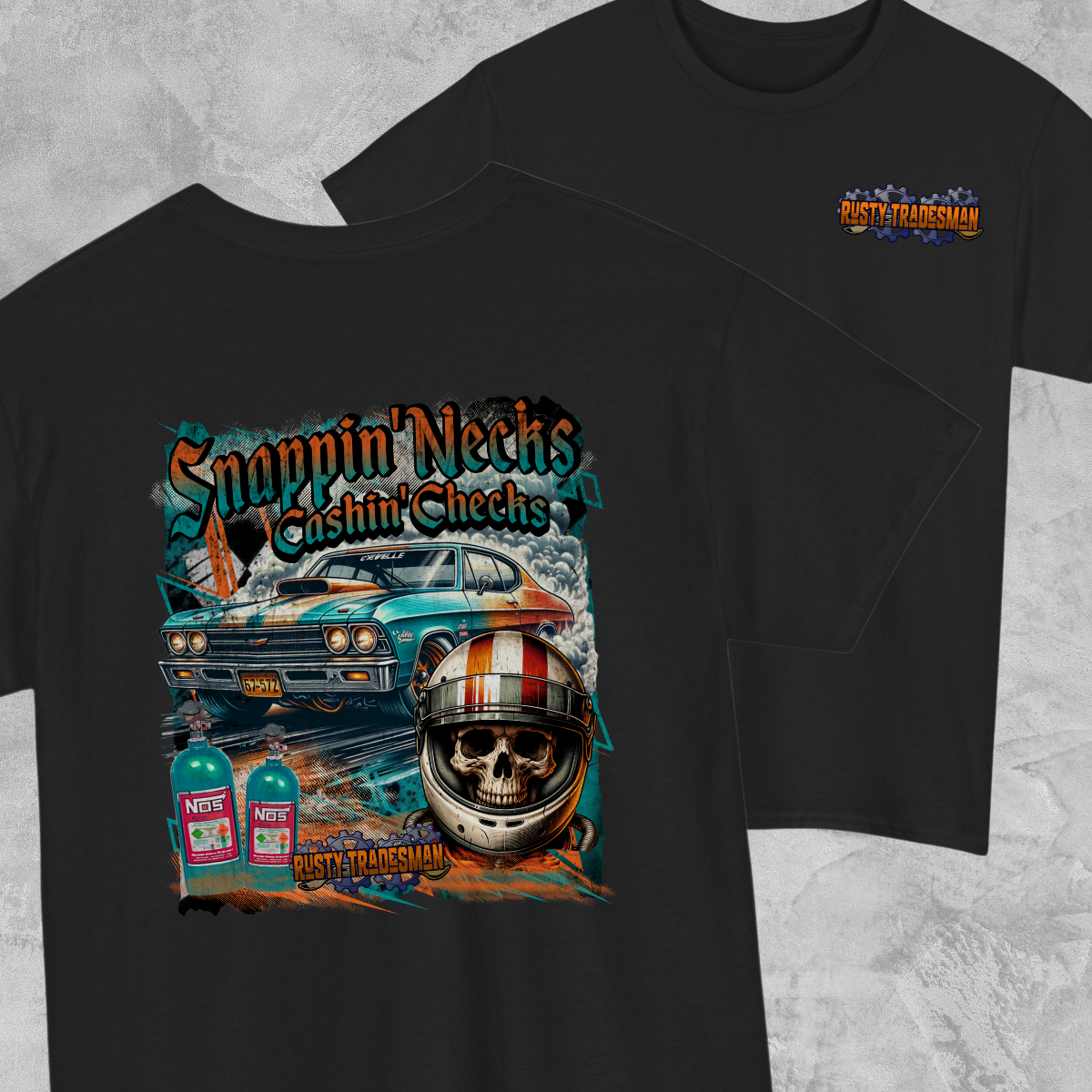 Drag Racing T-shirt | Rusty Trademan