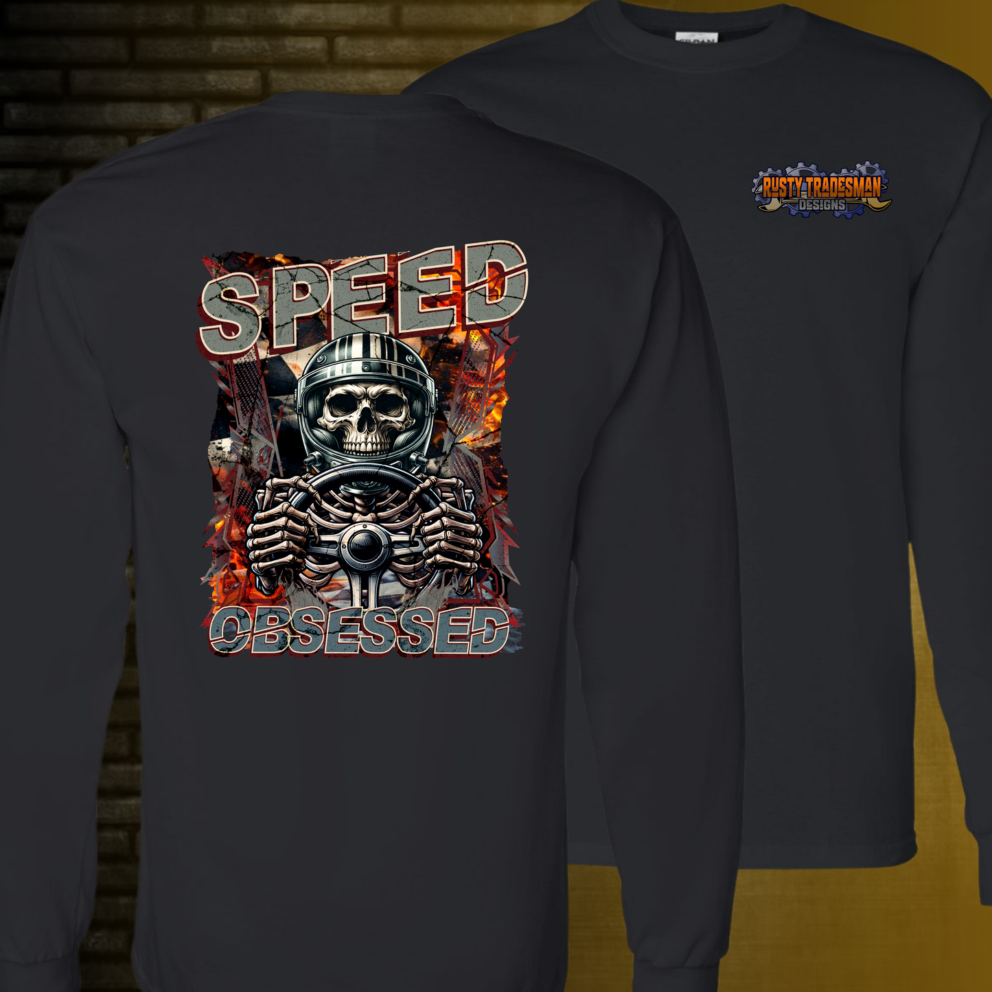 Speed Obsessed | Racing Long Sleeve Shirt