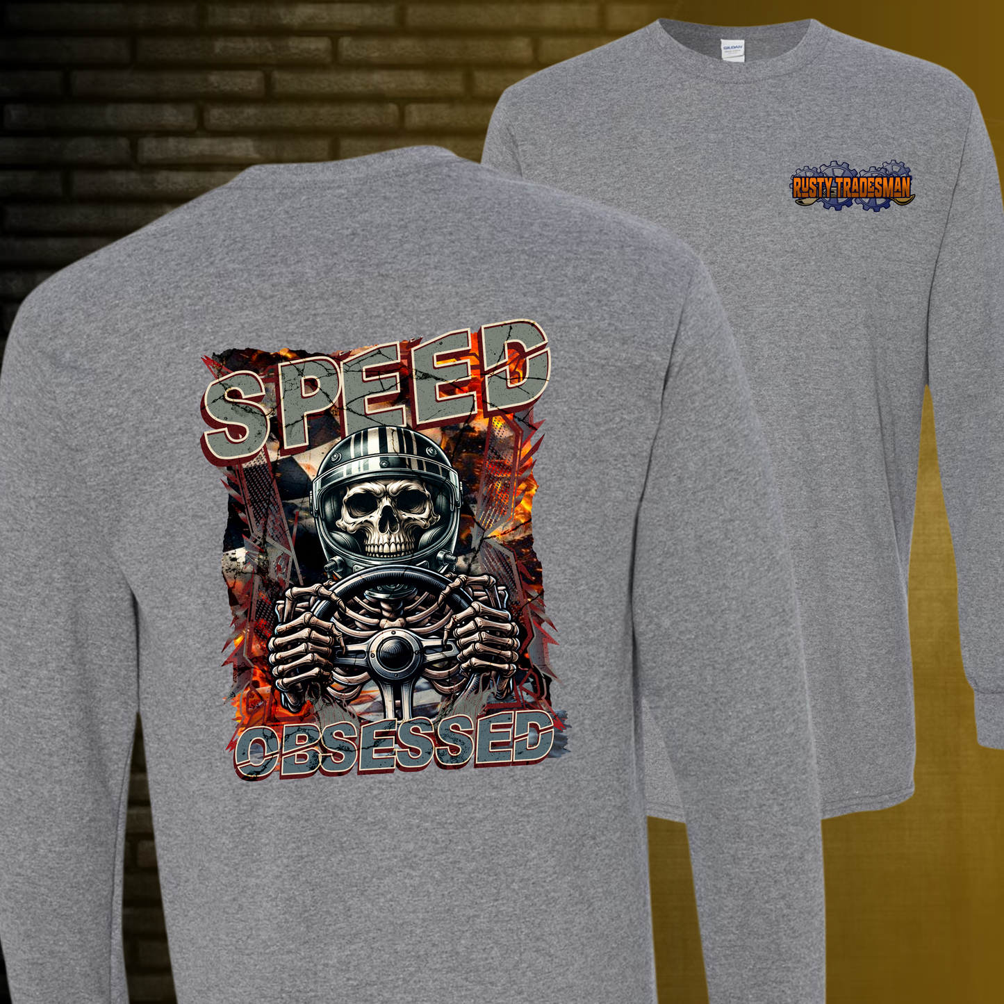 Speed Obsessed | Racing Long Sleeve Shirt