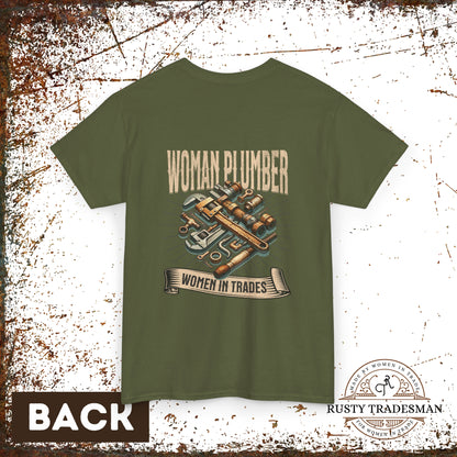 Woman Plumber Woman in Trades T-Shirt