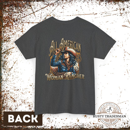 All American Woman Rancher T-Shirt