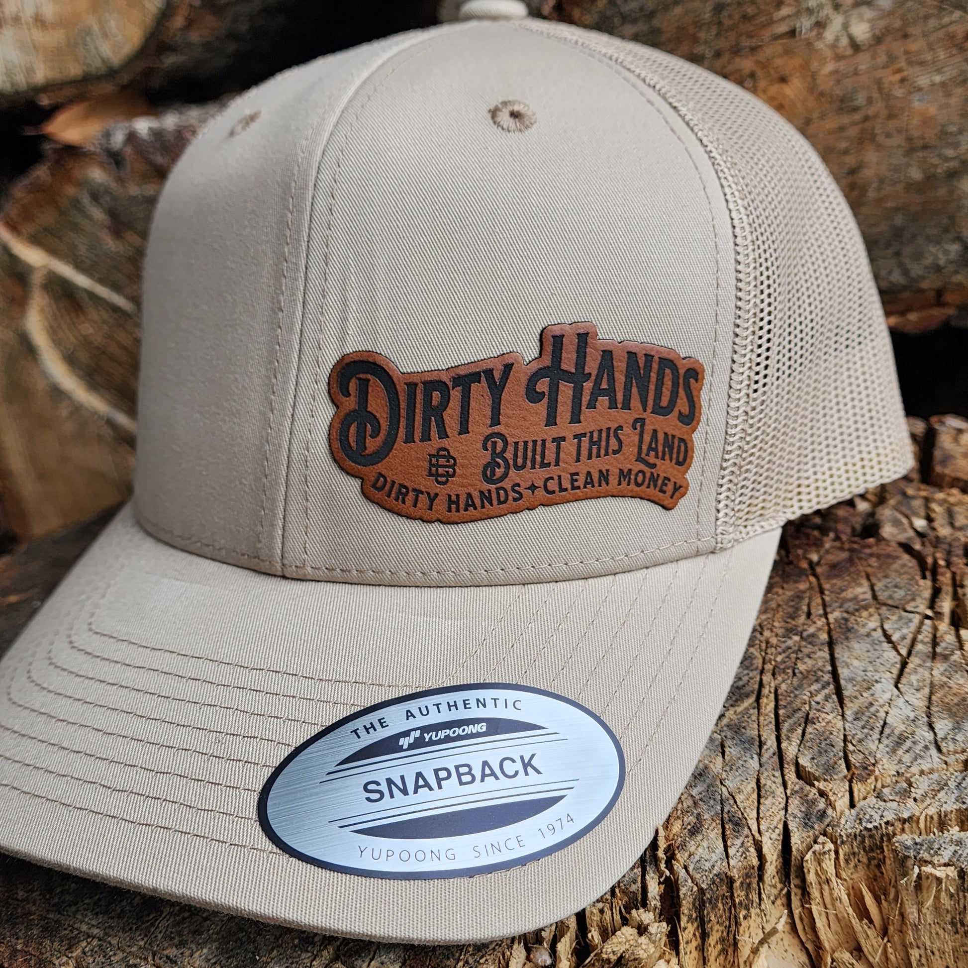 Dirty Hands Built this Land | Dirty Hands Clean Money | Trucker Hat
