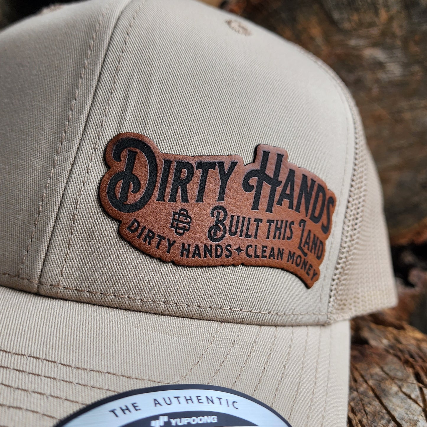 Dirty Hands Built this Land | Dirty Hands Clean Money | Trucker Hat