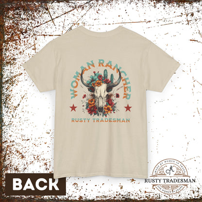 Woman Rancher Longhorn t-shirt