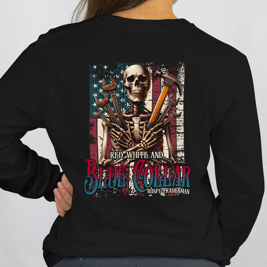 Red, White and Blue Collar | Long Sleeve