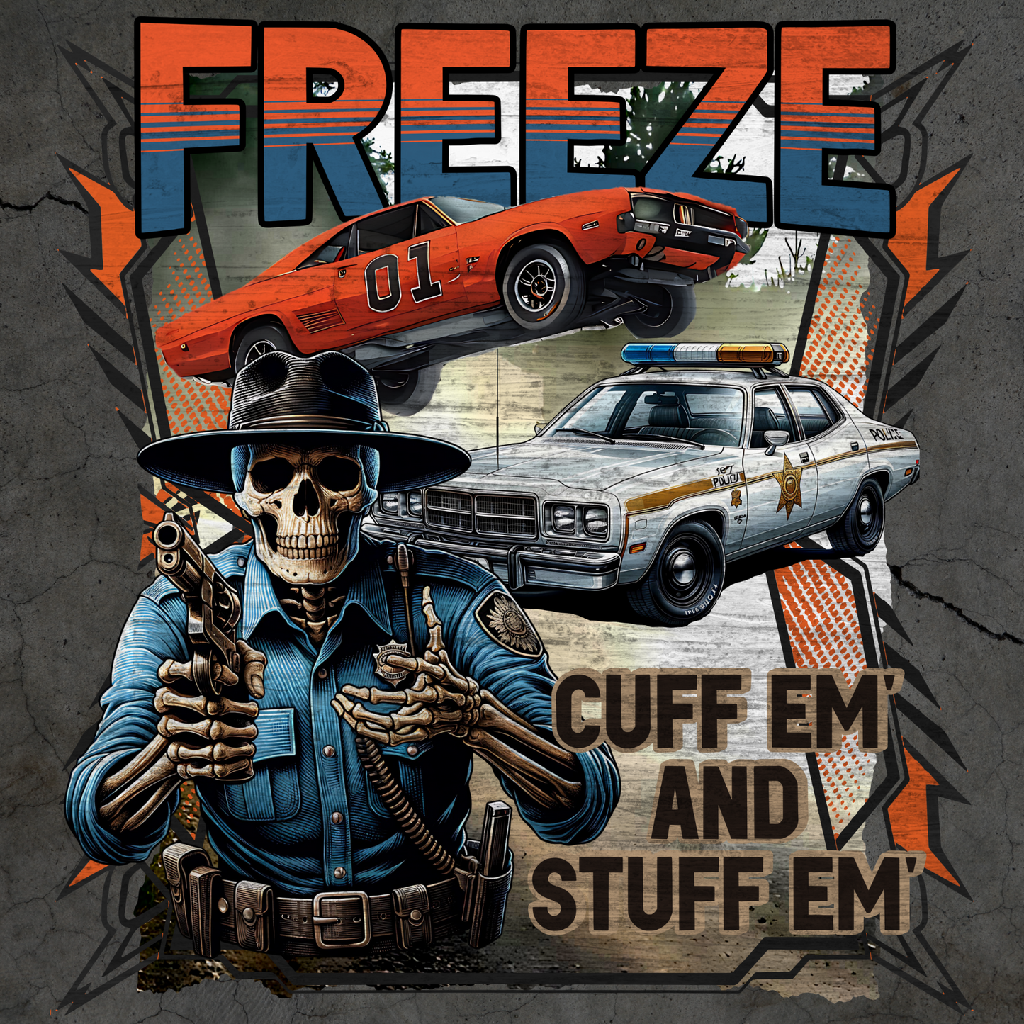Freeze | Policeman T-shirt
