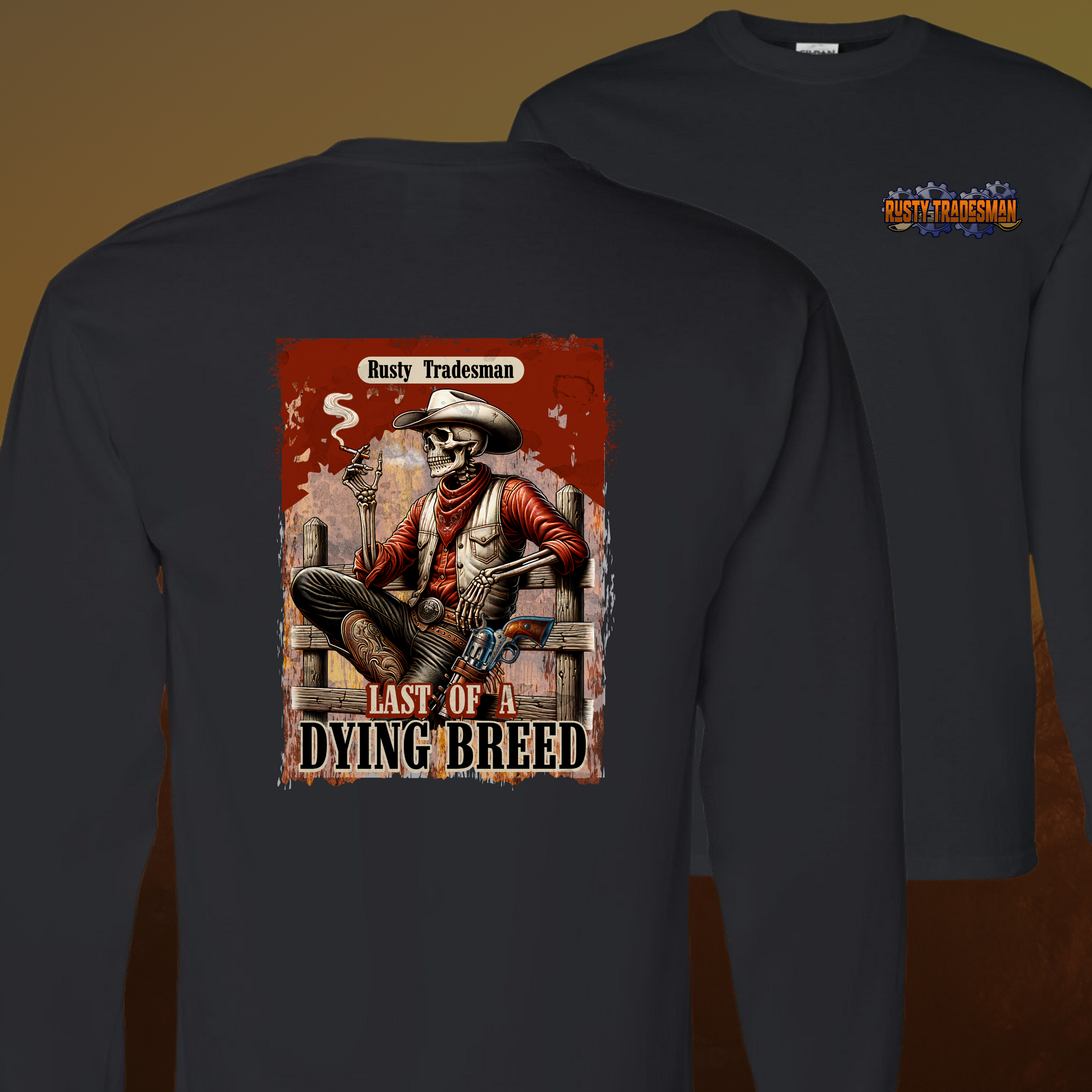 Last of a dying breed Long sleeve Marlboro Shirt | Rusty Tradesman