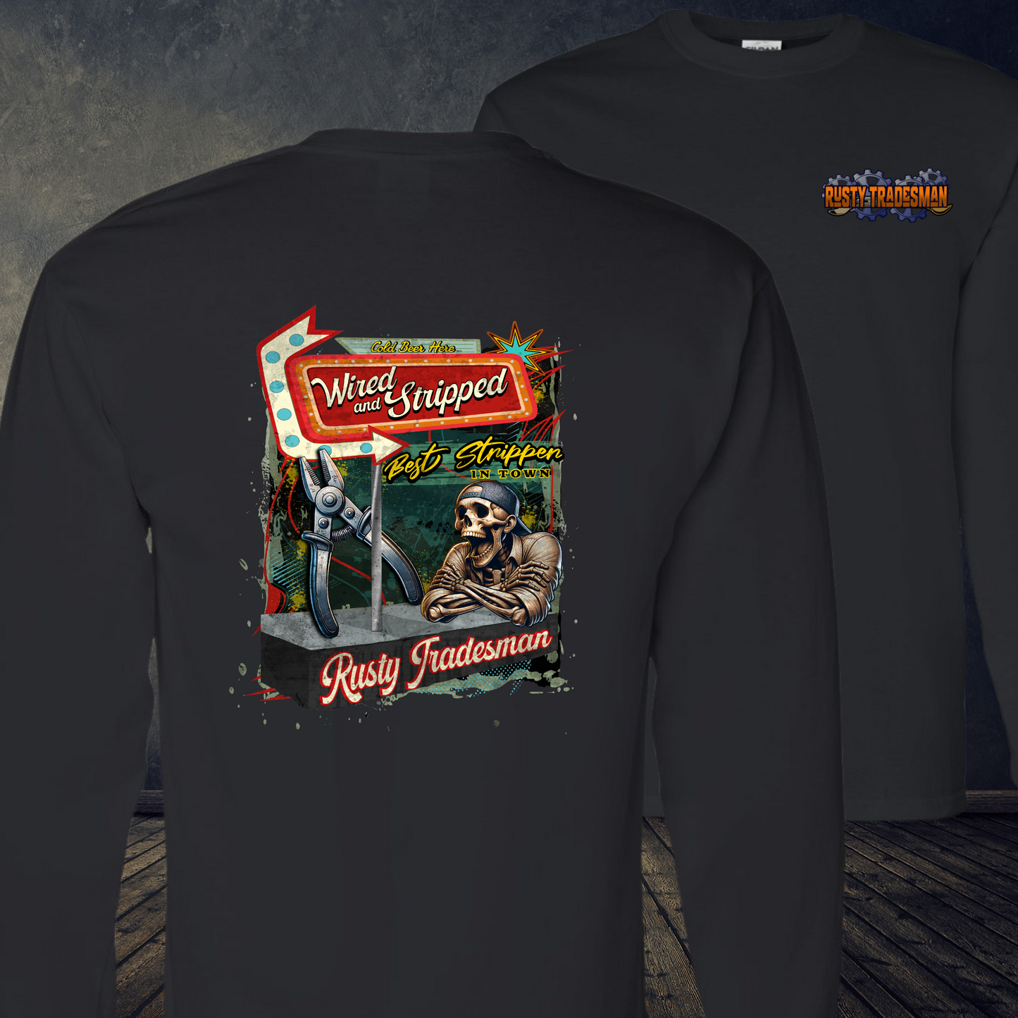 Wired and Stripped Long Sleeve