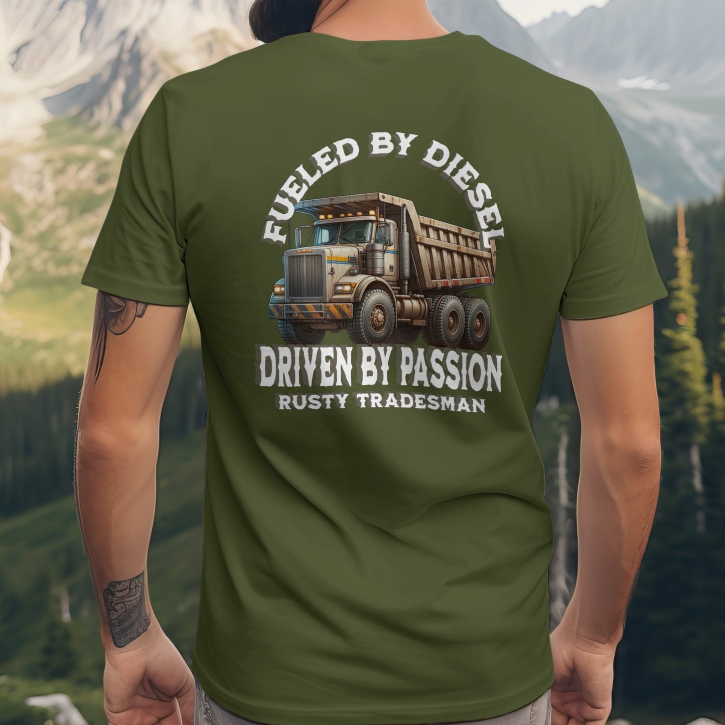 Fueled by Diesel Driven By Passion T-shirt
